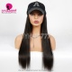 Cap Hair Extension Hat Wig 100% Virgin Human Hair Top Quality Natural Color