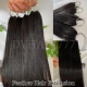 Crochet Feather Hair Extension Generation 2nd 100% Remy Human Hair Silky Straight Natural Color 200 PCs/Lot