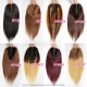 Pre Colored 2x6 Closure Transparent Lace Top Kim K Closure Human Virgin Hair