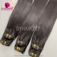 1 Pack Follicle Fusion Clip Ins Injection Seamless Scalp Clip Hair Extensions Including 120gram /7pcs /pack Natural Color