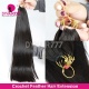 Crochet Feather Hair Extension Generation 2nd 100% Remy Human Hair Silky Straight Natural Color 200 PCs/Lot
