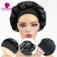Satin Bonnet Silk Head Cover Wide Durable Elastic Band Breathable Protect Hair