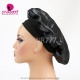 Satin Bonnet Silk Head Cover Wide Durable Elastic Band Breathable Protect Hair