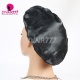Satin Bonnet Silk Head Cover Wide Durable Elastic Band Breathable Protect Hair