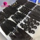 Double Drawn Hair Muti-Texture 14A Royal Grade Virgin Hair Human Hair Extension 1 Bundle Natural Color