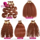 1 pack Bulk Braiding Hair Color 4/99j/30/P4/27/350/613/27/Red Hair 100% Virgin Human Hair Without Weft
