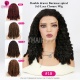 Super Double Drawn Burmese Spiral 5x5 Lace Closure Wigs 100% Unprocessed Virgin Human Hair Wig
