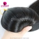 1 Pack(80strands 120g)Machine made Feather Crochet Hair Extension 100% Remy Human Hair Silky Straight Natural Color