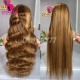 Highlighted Color P4/27# HD 13x4 Lace Frontal Wigs 200% Density Virgin Human Hair Wigs