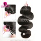 1 Pack Crochet Hair Extension Body Wave For Miracle Knots (100g pre sparated strands)100% Virgin Human Hair Natural Color