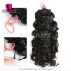 1 Pack Crochet Hair Extension Burmese Curl For Miracle Knots (100g pre sparated strands)100% Virgin Human Hair Natural Color