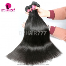 3 or 4 pcs/lot Straight Malaysian Royal Virgin Hair No Tangle No Shedding Top Quality