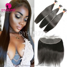 13x4/13x6 Lace Frontal With 3 or 4 Bundles Burmese Silky Straight Hair 13A Standard Grade Virgin Remy Hair Extensions