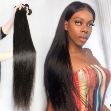 3 or 4 pcs/lot Bundle Deals Standard Virgin Remy Hair Cambodian Silky Straight Hair Extensions
