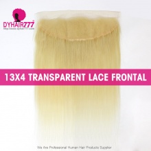 Royal #613 Blonde Frontal 13*4 Lace Frontal Closure Straight Hair Virgin Human Hair 