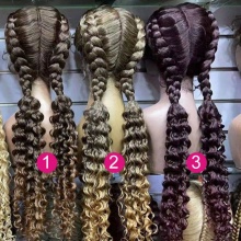 Braided Wigs Synthetic Full Lace Wigs 