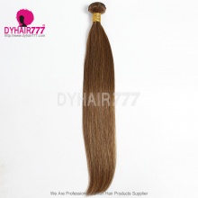 1 Bundle Color 6# Royal Grade Human Hair Weave Bundles Hair Extensions
