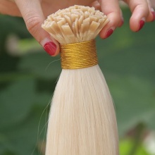Straight Hair Flat Tip Hair Keratin Human Hair Extension Fusion Hair 100 stands 100grams