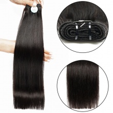 Double Drawn Hair Muti-Texture 14A Royal Grade Virgin Hair Human Hair Extension 1 Bundle Natural Color