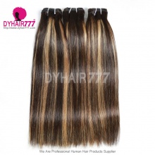 1 Bundle 14A Royal Grade Highlight Color P1B/27 Human Hair Weave Bundles 100% Hair Extensions