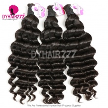 1Pack Bulk Hair No Weft Deep Wave100% Virgin Human Hair 95-100grams