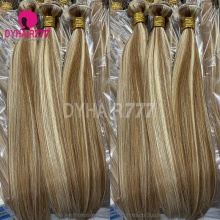 1 Bundle Color P8/613# Royal Grade Human Hair Weave Bundles Hair Extensions